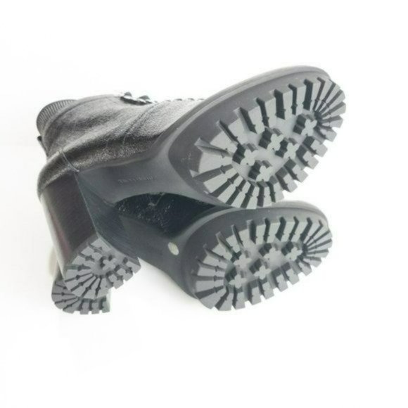 Vince Camuto Ermania Leather Platform Lace-up Bootie -7.5 - Picture 12 of 13